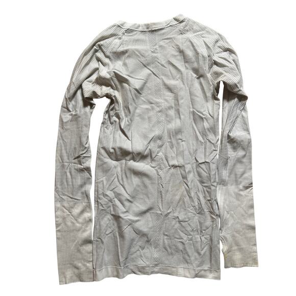 Lululemon Swiftly Tech Long Sleeve Heathered Slate Running Shirt XS - Picture 2 of 6